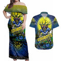 We Are Cowboys Halloween Couples Matching Off Shoulder Maxi Dress and Hawaiian Shirt Pumpkin Scary Spooky Season - Aussie Hoodie
