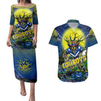 We Are Cowboys Halloween Couples Matching Puletasi and Hawaiian Shirt Pumpkin Scary Spooky Season - Aussie Hoodie