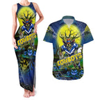 We Are Cowboys Halloween Couples Matching Tank Maxi Dress and Hawaiian Shirt Pumpkin Scary Spooky Season - Aussie Hoodie