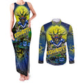 We Are Cowboys Halloween Couples Matching Tank Maxi Dress and Long Sleeve Button Shirt Pumpkin Scary Spooky Season - Aussie Hoodie