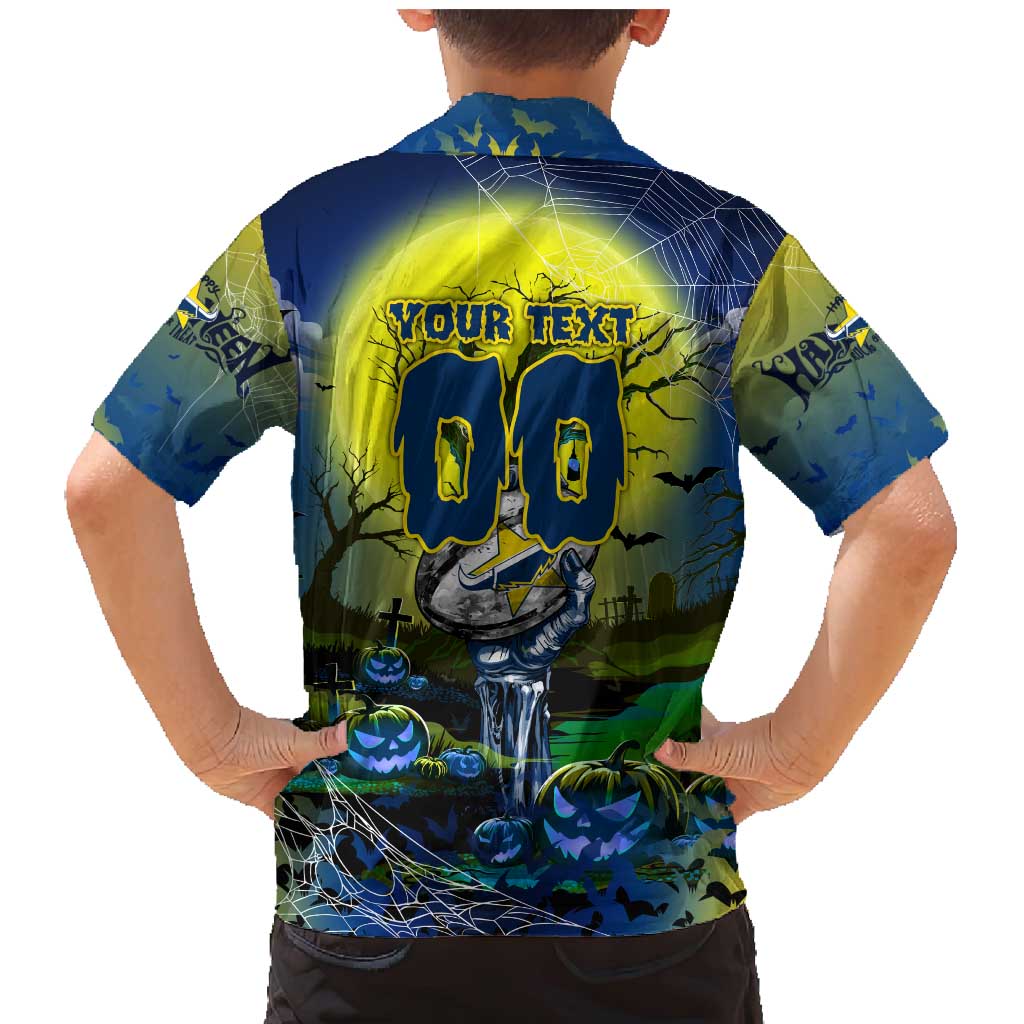 We Are Cowboys Halloween Family Matching Mermaid Dress and Hawaiian Shirt Pumpkin Scary Spooky Season - Aussie Hoodie