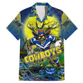 We Are Cowboys Halloween Family Matching Mermaid Dress and Hawaiian Shirt Pumpkin Scary Spooky Season - Aussie Hoodie