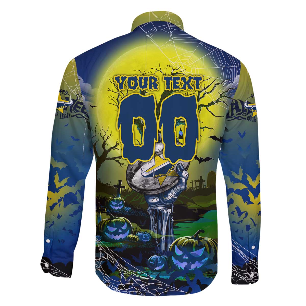 We Are Cowboys Halloween Family Matching Off The Shoulder Long Sleeve Dress and Hawaiian Shirt Pumpkin Scary Spooky Season - Aussie Hoodie