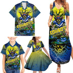 We Are Cowboys Halloween Family Matching Summer Maxi Dress and Hawaiian Shirt Pumpkin Scary Spooky Season - Aussie Hoodie
