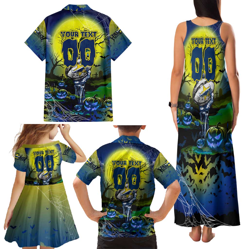We Are Cowboys Halloween Family Matching Tank Maxi Dress and Hawaiian Shirt Pumpkin Scary Spooky Season - Aussie Hoodie