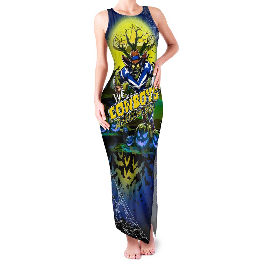 We Are Cowboys Halloween Family Matching Tank Maxi Dress and Hawaiian Shirt Pumpkin Scary Spooky Season - Aussie Hoodie