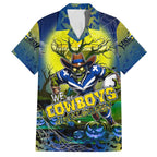 We Are Cowboys Halloween Hawaiian Shirt Pumpkin Scary Spooky Season - Aussie Hoodie