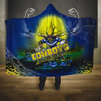We Are Cowboys Halloween Hooded Blanket Pumpkin Scary Spooky Season - Aussie Hoodie