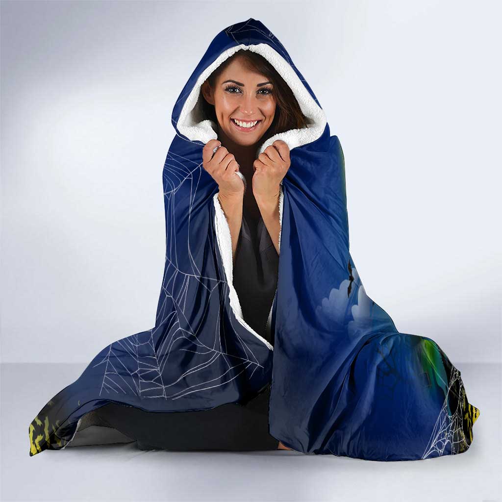 We Are Cowboys Halloween Hooded Blanket Pumpkin Scary Spooky Season - Aussie Hoodie