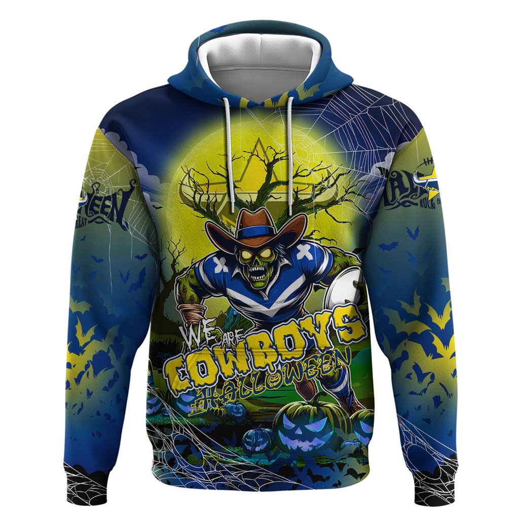 We Are Cowboys Halloween Hoodie Pumpkin Scary Spooky Season - Aussie Hoodie