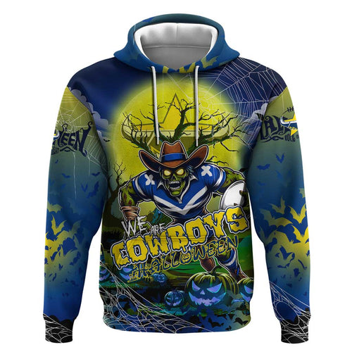 We Are Cowboys Halloween Hoodie Pumpkin Scary Spooky Season - Aussie Hoodie