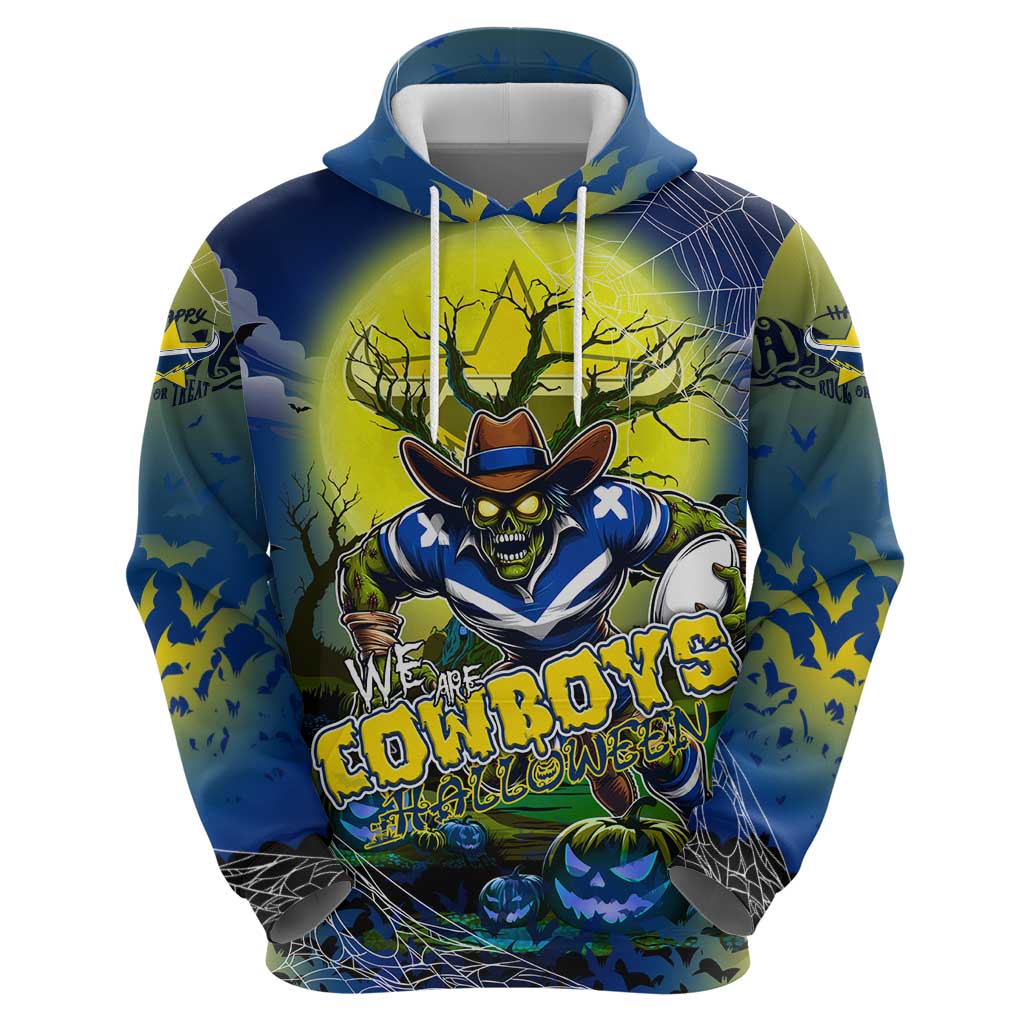 We Are Cowboys Halloween Hoodie Pumpkin Scary Spooky Season - Aussie Hoodie