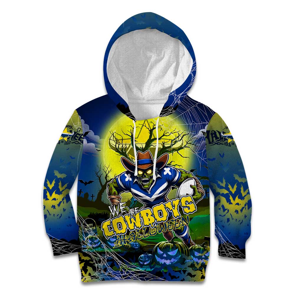 We Are Cowboys Halloween Kid Hoodie Pumpkin Scary Spooky Season - Aussie Hoodie