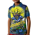 We Are Cowboys Halloween Kid Polo Shirt Pumpkin Scary Spooky Season - Aussie Hoodie
