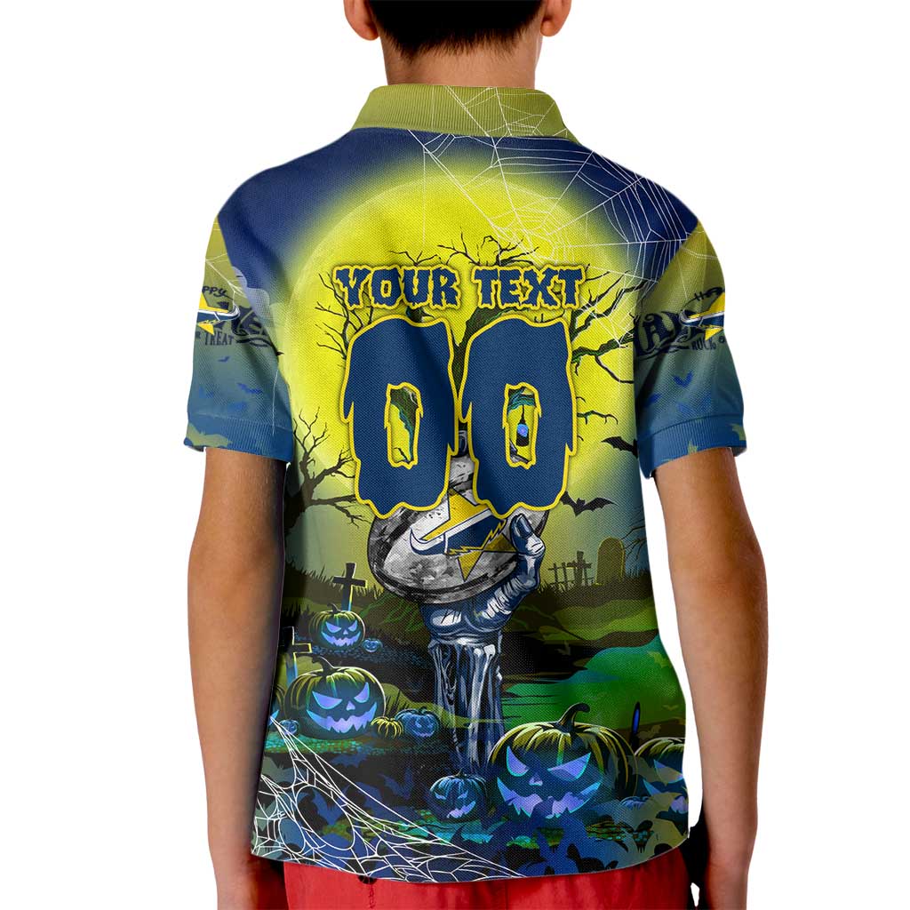 We Are Cowboys Halloween Kid Polo Shirt Pumpkin Scary Spooky Season - Aussie Hoodie