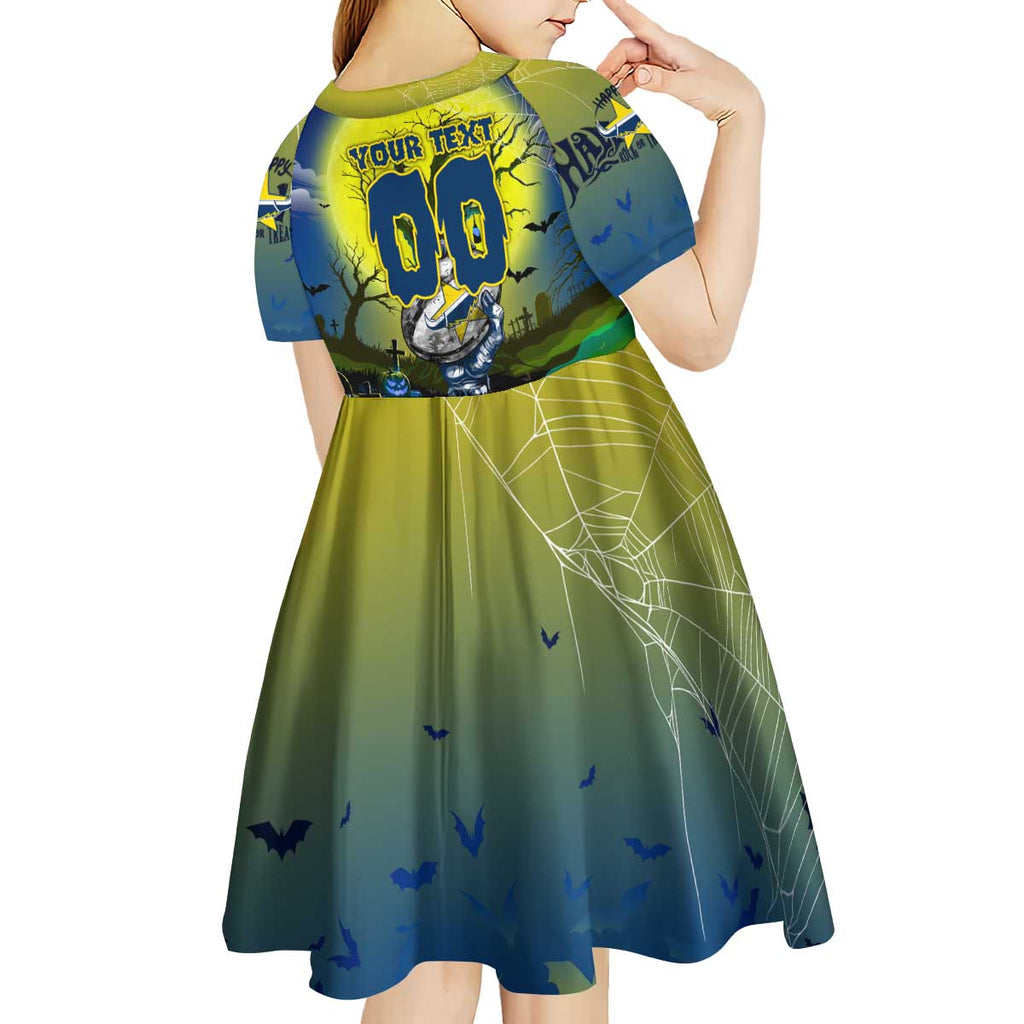 We Are Cowboys Halloween Kid Short Sleeve Dress Pumpkin Scary Spooky Season - Aussie Hoodie