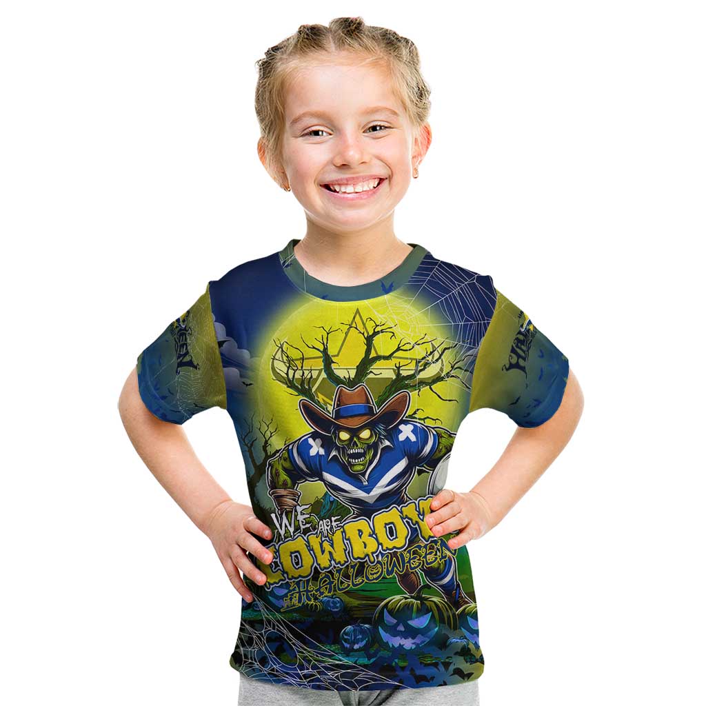 We Are Cowboys Halloween Kid T Shirt Pumpkin Scary Spooky Season - Aussie Hoodie