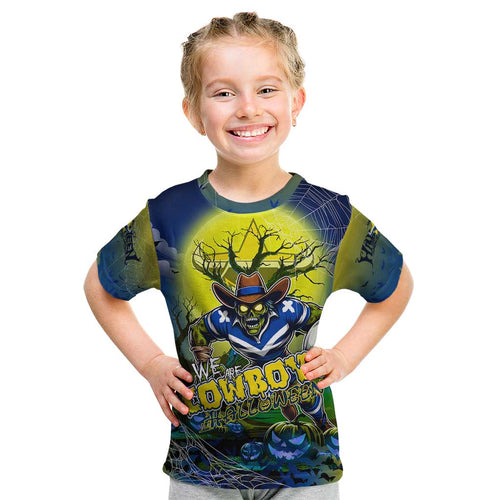 We Are Cowboys Halloween Kid T Shirt Pumpkin Scary Spooky Season - Aussie Hoodie