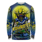 We Are Cowboys Halloween Long Sleeve Shirt Pumpkin Scary Spooky Season - Aussie Hoodie