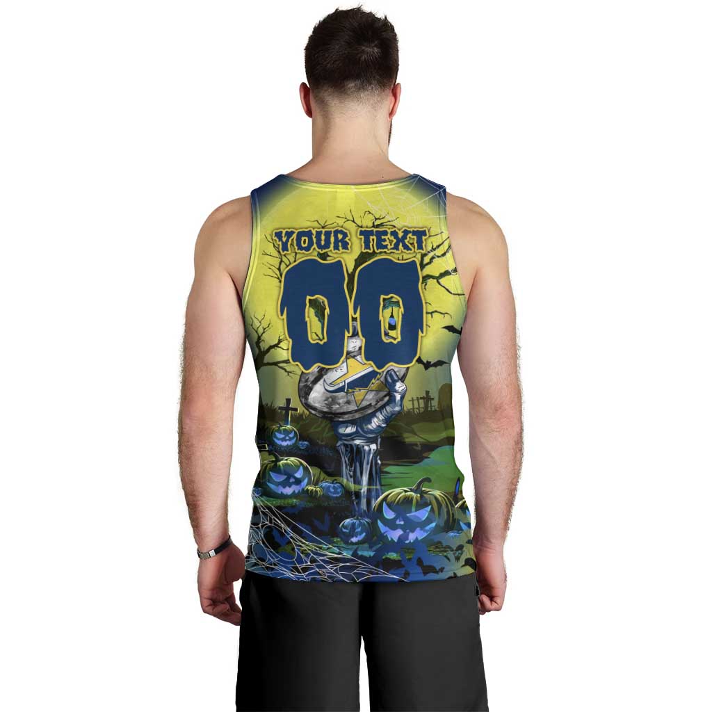 We Are Cowboys Halloween Men Tank Top Pumpkin Scary Spooky Season - Aussie Hoodie