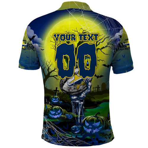 We Are Cowboys Halloween Polo Shirt Pumpkin Scary Spooky Season - Aussie Hoodie