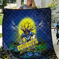 We Are Cowboys Halloween Quilt Pumpkin Scary Spooky Season - Aussie Hoodie