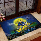 We Are Cowboys Halloween Rubber Doormat Pumpkin Scary Spooky Season - Aussie Hoodie