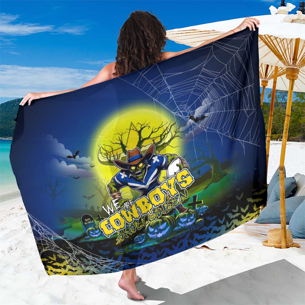 We Are Cowboys Halloween Sarong Pumpkin Scary Spooky Season - Aussie Hoodie