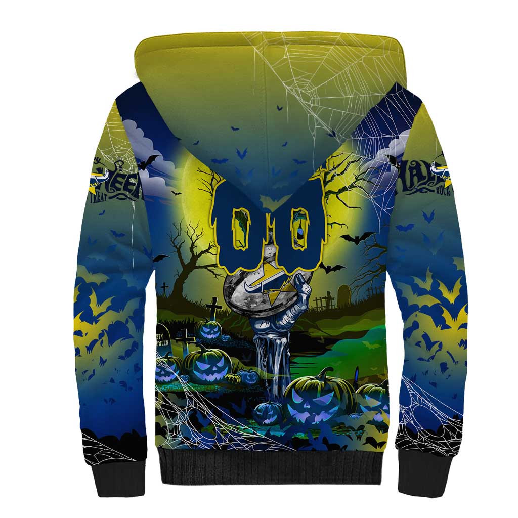 We Are Cowboys Halloween Sherpa Hoodie Pumpkin Scary Spooky Season - Aussie Hoodie