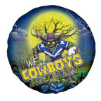 We Are Cowboys Halloween Spare Tire Cover Pumpkin Scary Spooky Season - Aussie Hoodie