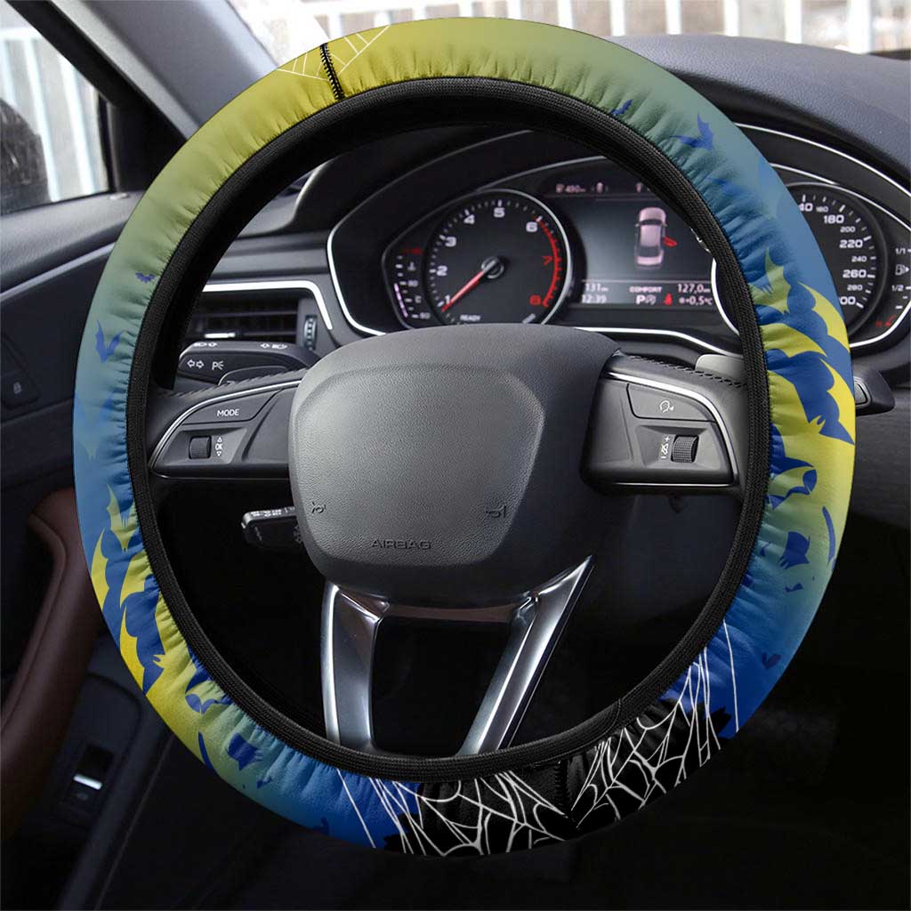 We Are Cowboys Halloween Steering Wheel Cover Pumpkin Scary Spooky Season - Aussie Hoodie
