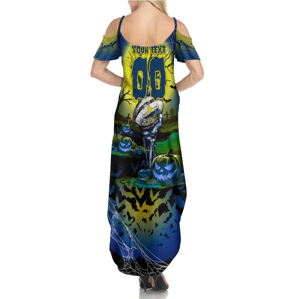 We Are Cowboys Halloween Summer Maxi Dress Pumpkin Scary Spooky Season - Aussie Hoodie