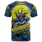 We Are Cowboys Halloween T Shirt Pumpkin Scary Spooky Season - Aussie Hoodie