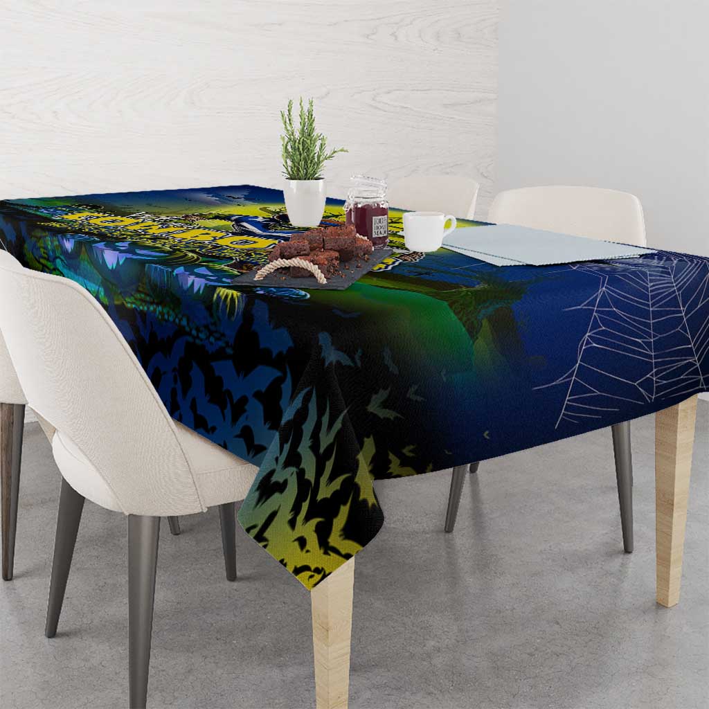 We Are Cowboys Halloween Tablecloth Pumpkin Scary Spooky Season - Aussie Hoodie