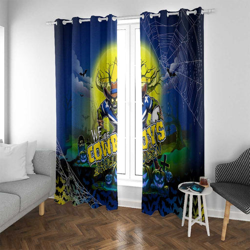We Are Cowboys Halloween Window Curtain Pumpkin Scary Spooky Season - Aussie Hoodie
