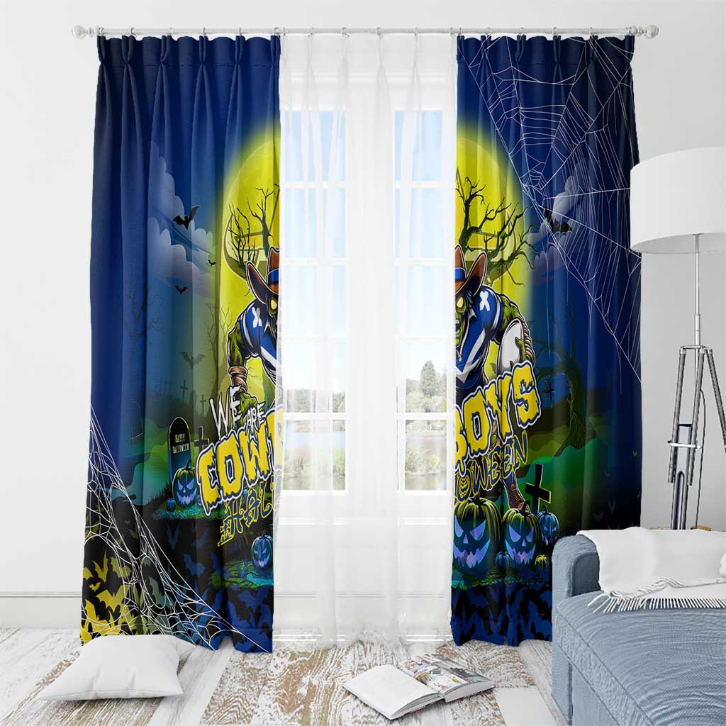 We Are Cowboys Halloween Window Curtain Pumpkin Scary Spooky Season - Aussie Hoodie