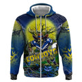 We Are Cowboys Halloween Zip Hoodie Pumpkin Scary Spooky Season - Aussie Hoodie