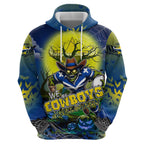 We Are Cowboys Halloween Zip Hoodie Pumpkin Scary Spooky Season - Aussie Hoodie