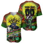 We Are Panthers Halloween Baseball Jersey Pumpkin Scary Spooky Season - Aussie Hoodie
