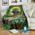 We Are Panthers Halloween Blanket Pumpkin Scary Spooky Season - Aussie Hoodie