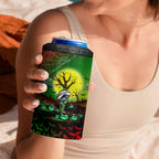 We Are Panthers Halloween 4 in 1 Can Cooler Tumbler Pumpkin Scary Spooky Season - Aussie Hoodie