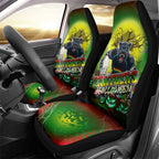 We Are Panthers Halloween Car Seat Cover Pumpkin Scary Spooky Season - Aussie Hoodie
