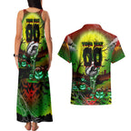 We Are Panthers Halloween Couples Matching Tank Maxi Dress and Hawaiian Shirt Pumpkin Scary Spooky Season - Aussie Hoodie