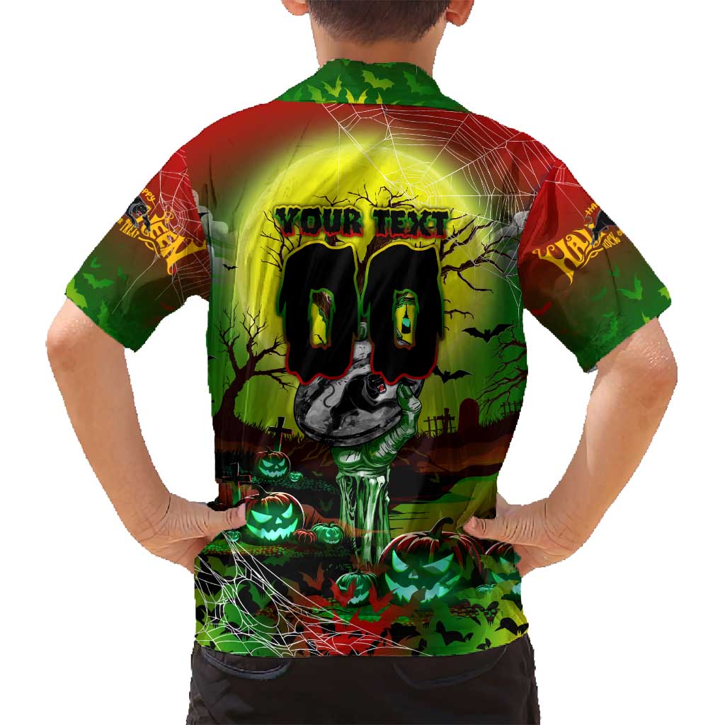 We Are Panthers Halloween Family Matching Long Sleeve Bodycon Dress and Hawaiian Shirt Pumpkin Scary Spooky Season - Aussie Hoodie