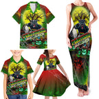 We Are Panthers Halloween Family Matching Tank Maxi Dress and Hawaiian Shirt Pumpkin Scary Spooky Season - Aussie Hoodie
