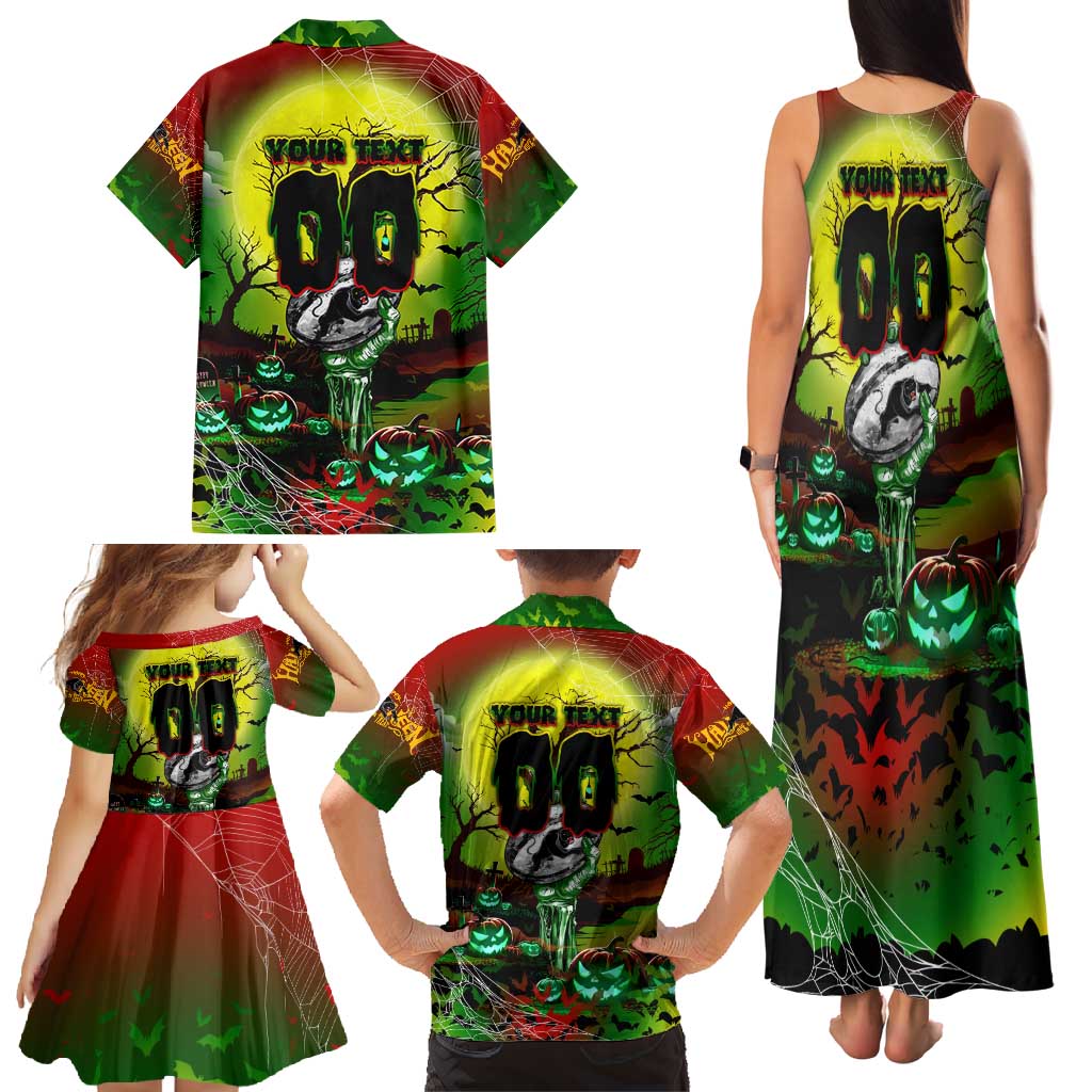 We Are Panthers Halloween Family Matching Tank Maxi Dress and Hawaiian Shirt Pumpkin Scary Spooky Season - Aussie Hoodie