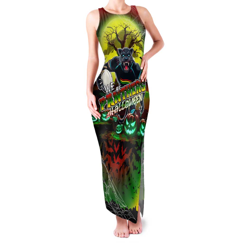 We Are Panthers Halloween Family Matching Tank Maxi Dress and Hawaiian Shirt Pumpkin Scary Spooky Season - Aussie Hoodie