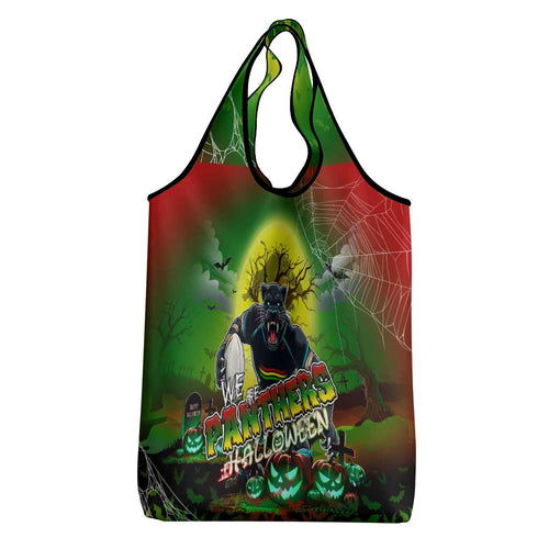 We Are Panthers Halloween Grocery Bag Pumpkin Scary Spooky Season - Aussie Hoodie