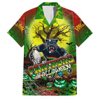 We Are Panthers Halloween Hawaiian Shirt Pumpkin Scary Spooky Season - Aussie Hoodie