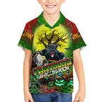 We Are Panthers Halloween Kid Hawaiian Shirt Pumpkin Scary Spooky Season - Aussie Hoodie